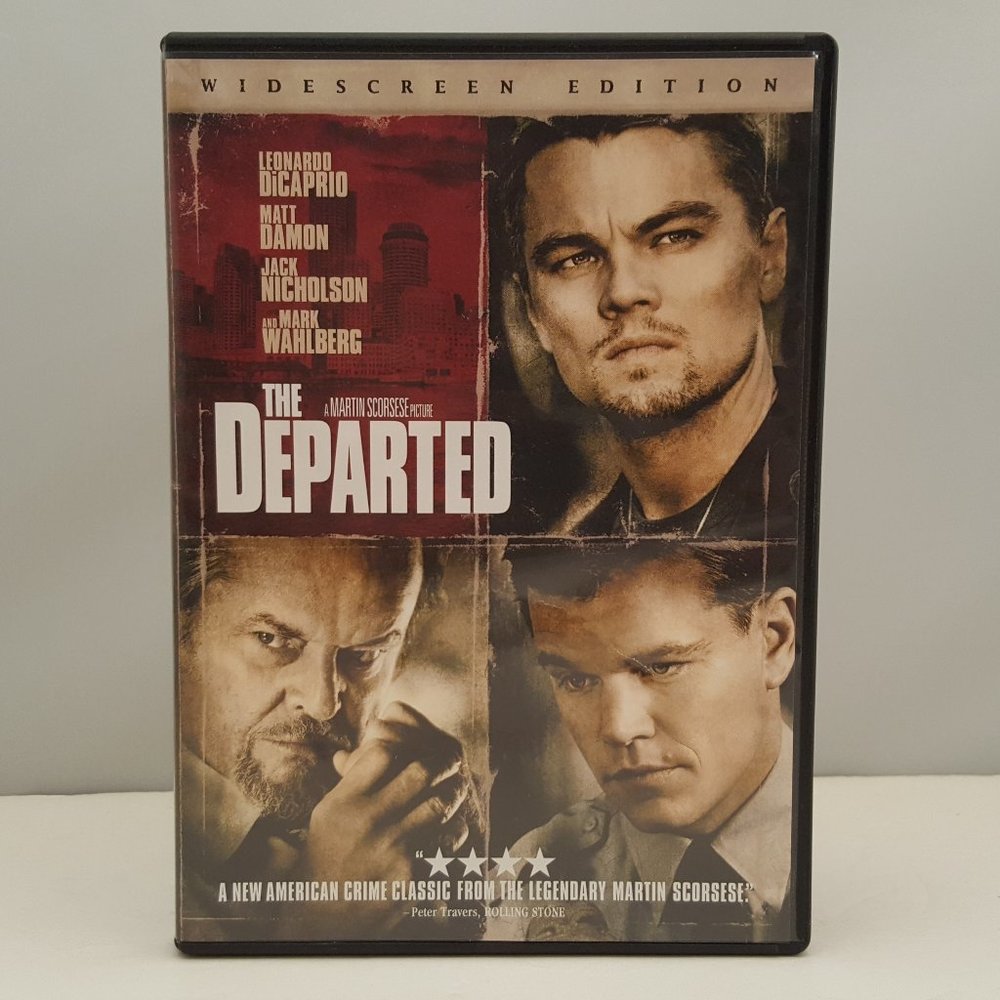 THE DEPARTED DVD Widescreen 2006 USED